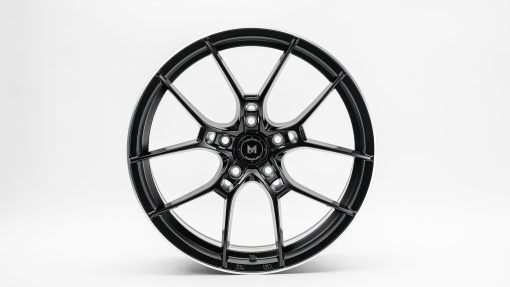 MFLOW MFR4 19X8.5 +35 5X114.3 MATTE BLACK MACHINED LIP