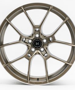 MFLOW MFR4 19X8.5 +35 5X114.3 MATTE BRONZE MACHINED LIP