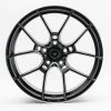 MFLOW MFR4 20X9.5 +38 5X120 MATTE BLACK MACHINED LIP