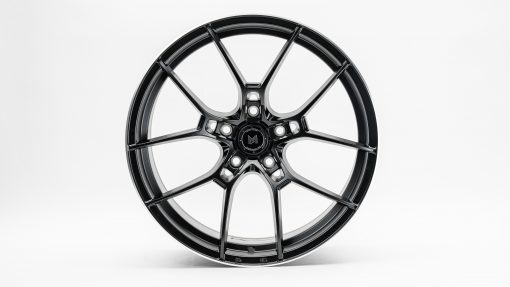 MFLOW MFR4 20X9.5 +38 5X120 MATTE BLACK MACHINED LIP