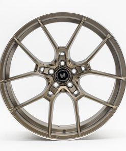 MFLOW MFR4 20X9.5 +35 5X114.3 MATTE BRONZE MACHINED LIP