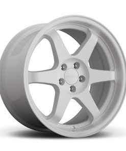 9Six9 Six-1 18x8.5 +35 5x114.3 Competition White wheel