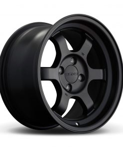 9Six9 Six-1 (Deep) 15x8 +20 4x100 Matte Black wheel